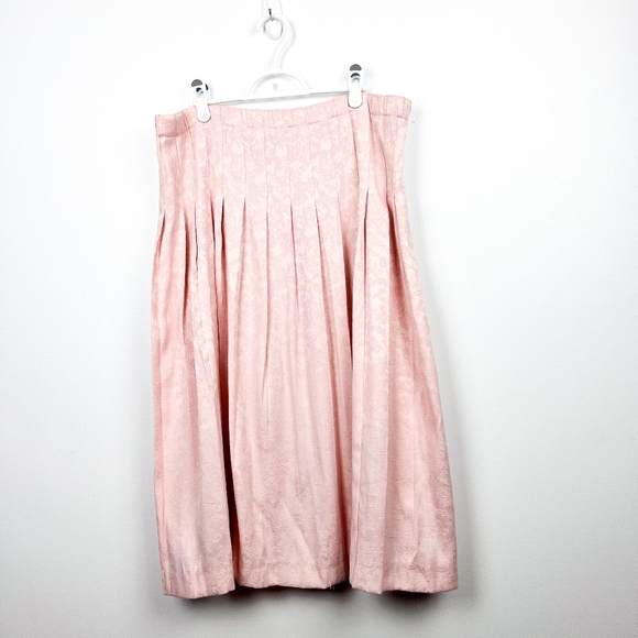 Vintage Susan Bristol Light Pink Floral Skirt - Picture 5 of 10